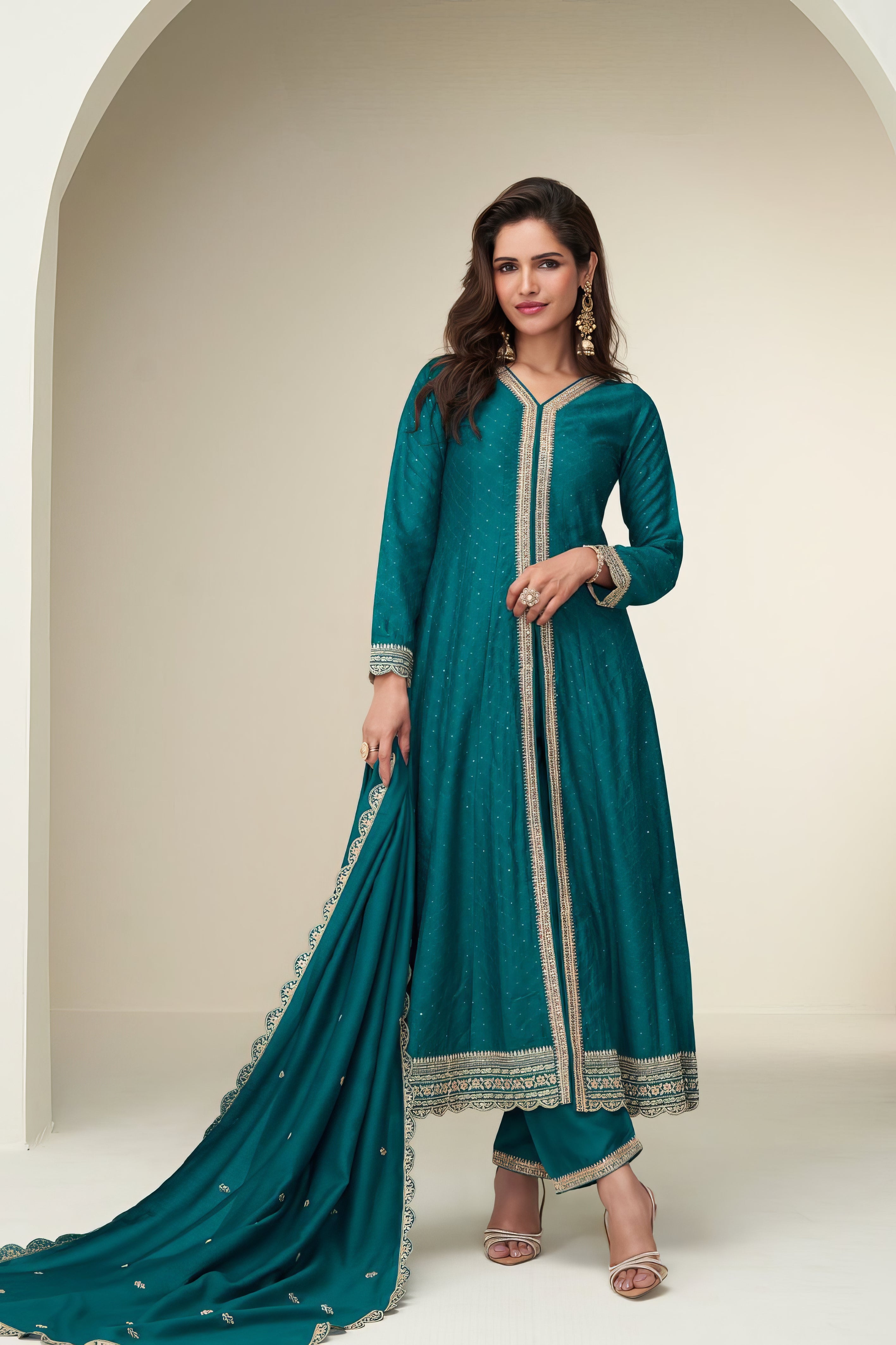 Premium Silk Luxury Suit LXST0074