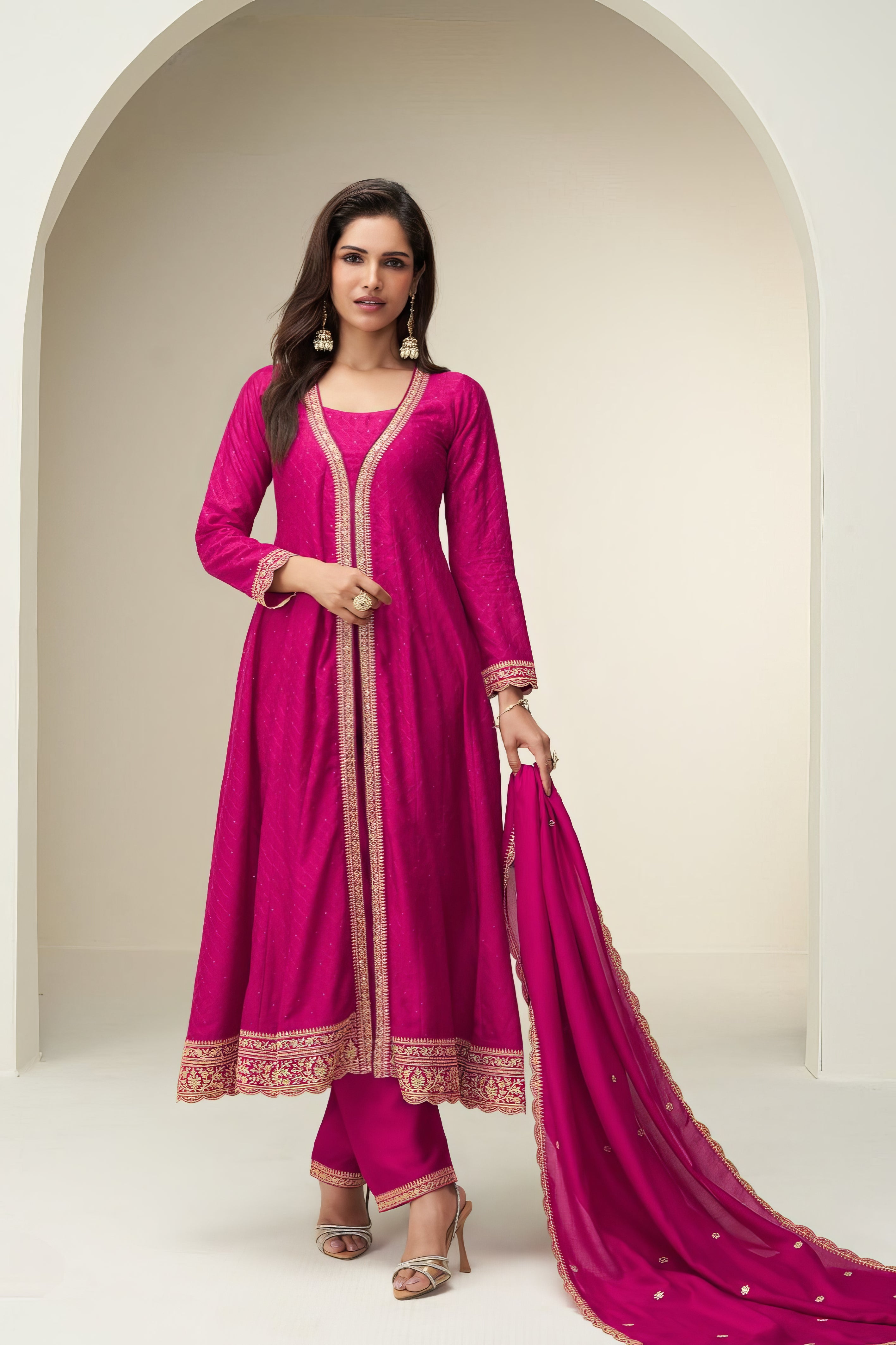 Premium Silk Luxury Suit LXST0074