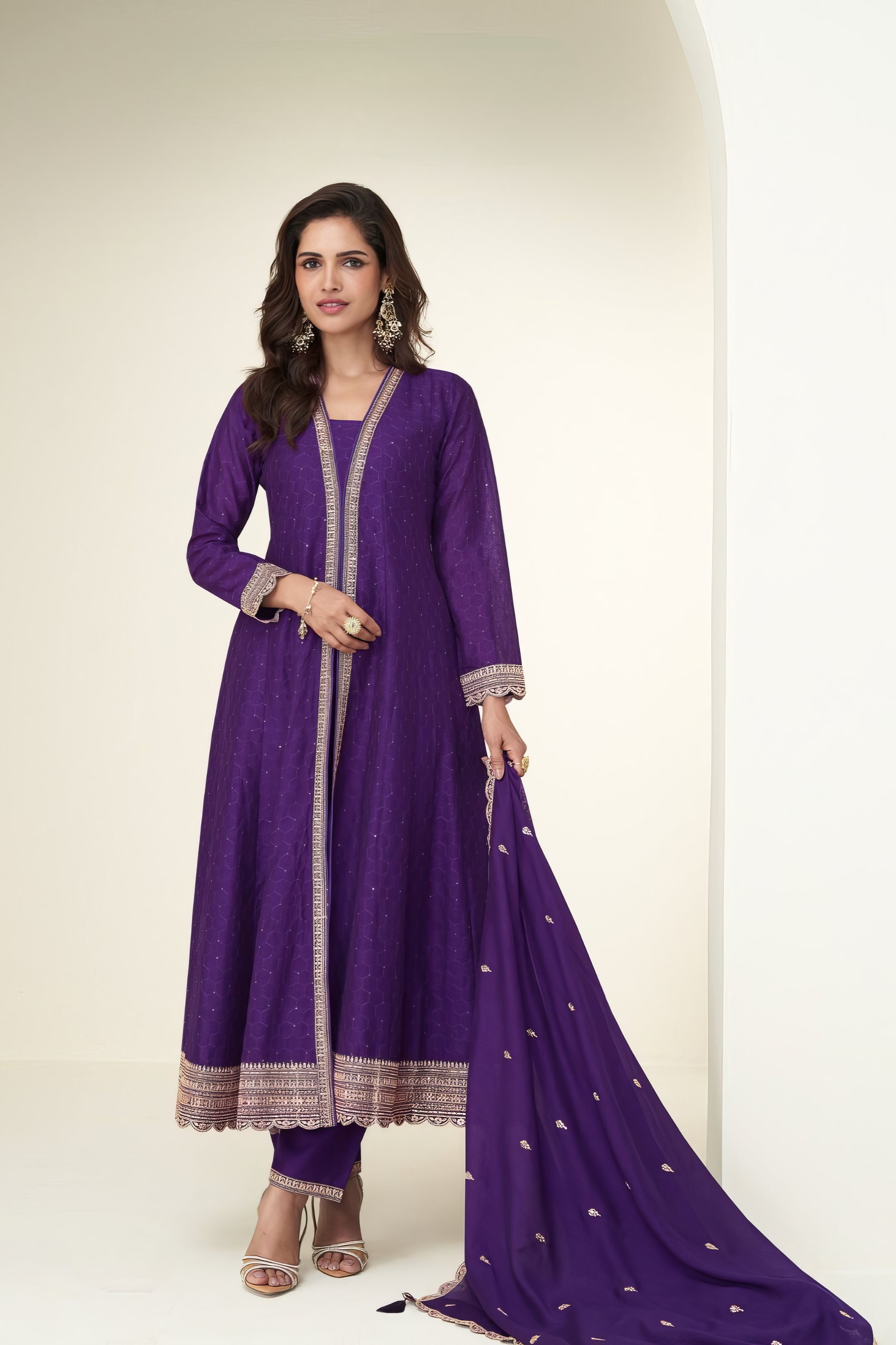 Premium Silk Luxury Suit LXST0074