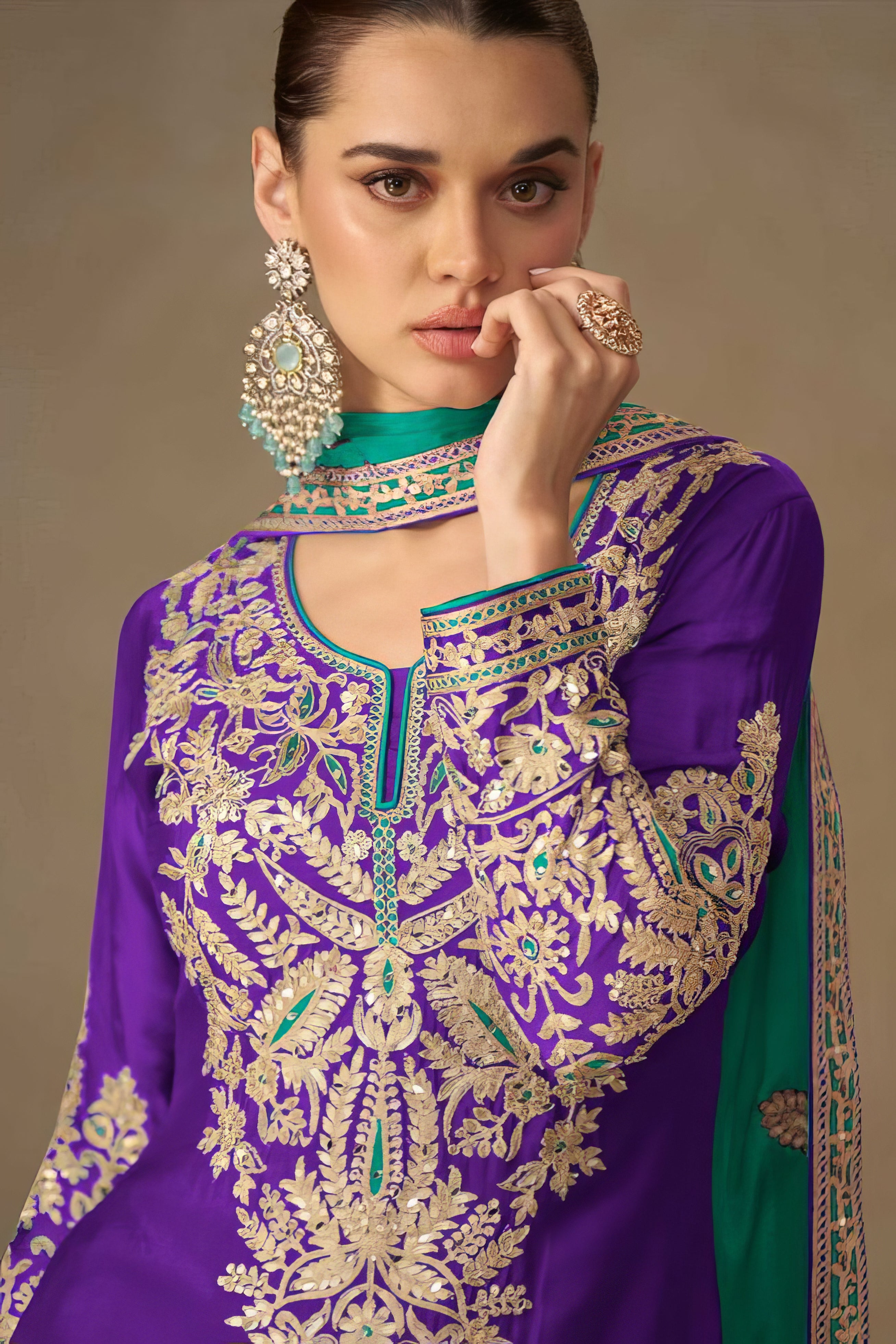 Real Chinon Sharara Set LXSR0121