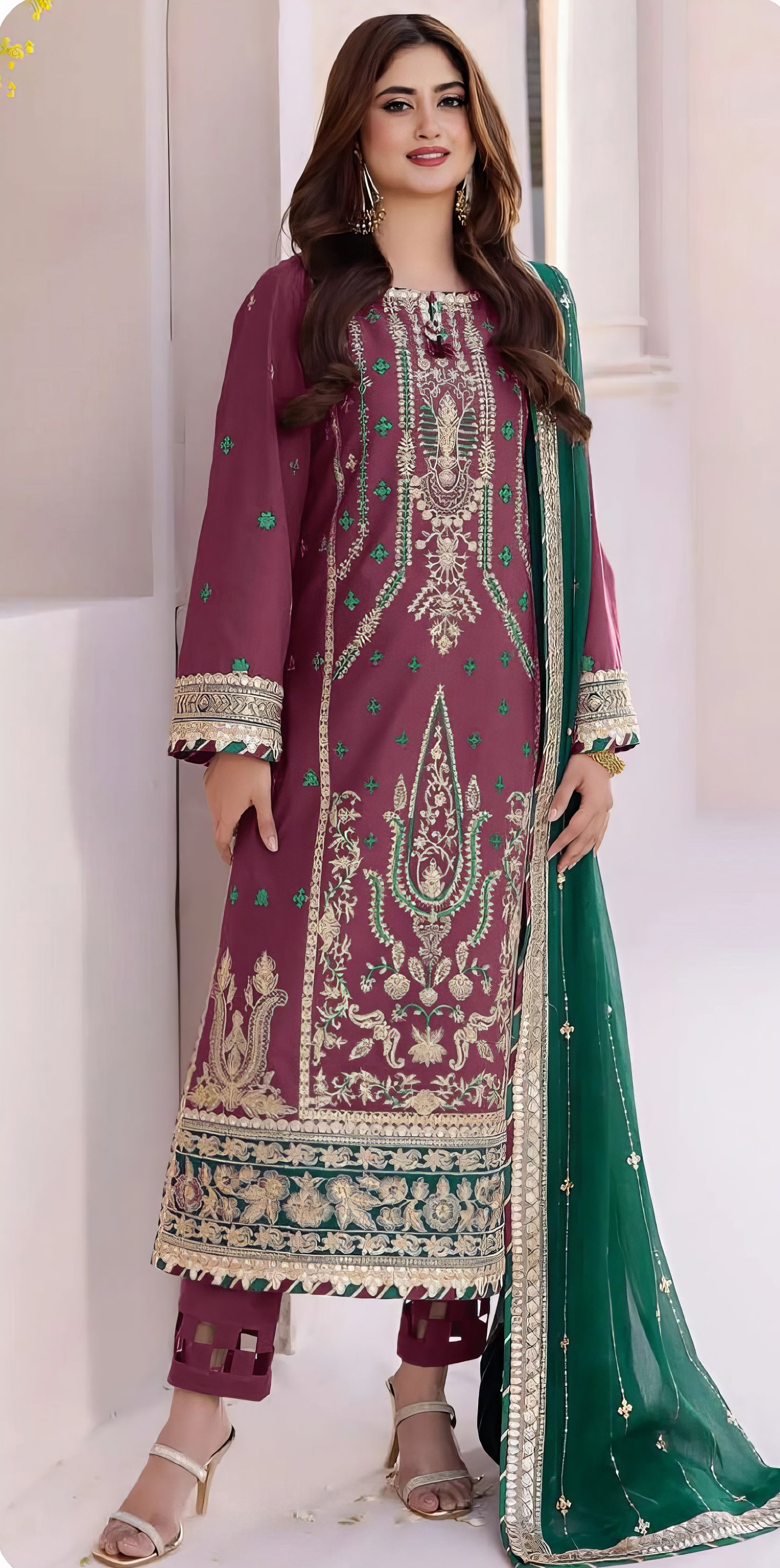 Zariya Luxe Set Pakistani Suit EAPK0088