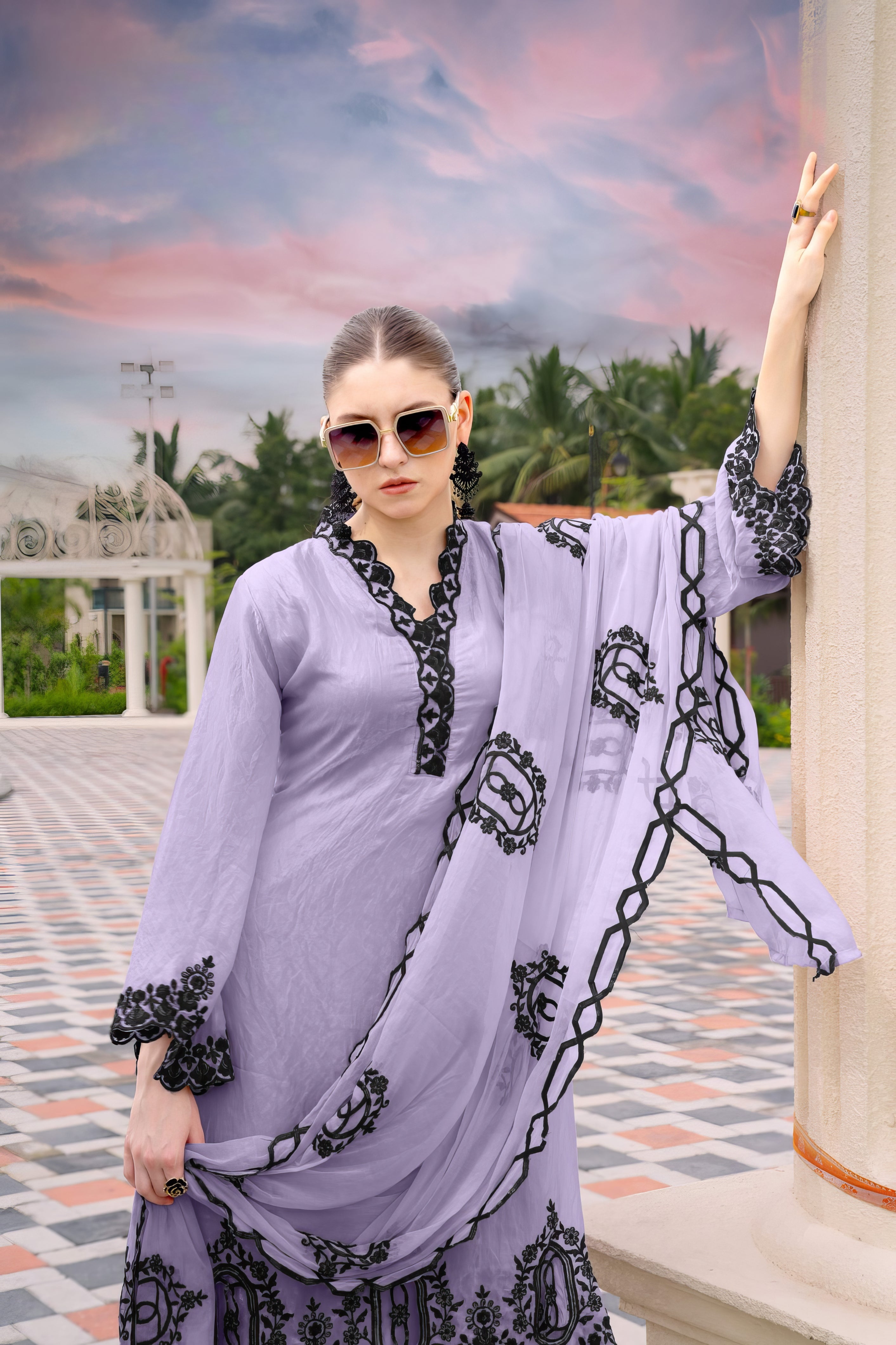Fandy Silk Pakistani Suit LXPK0103