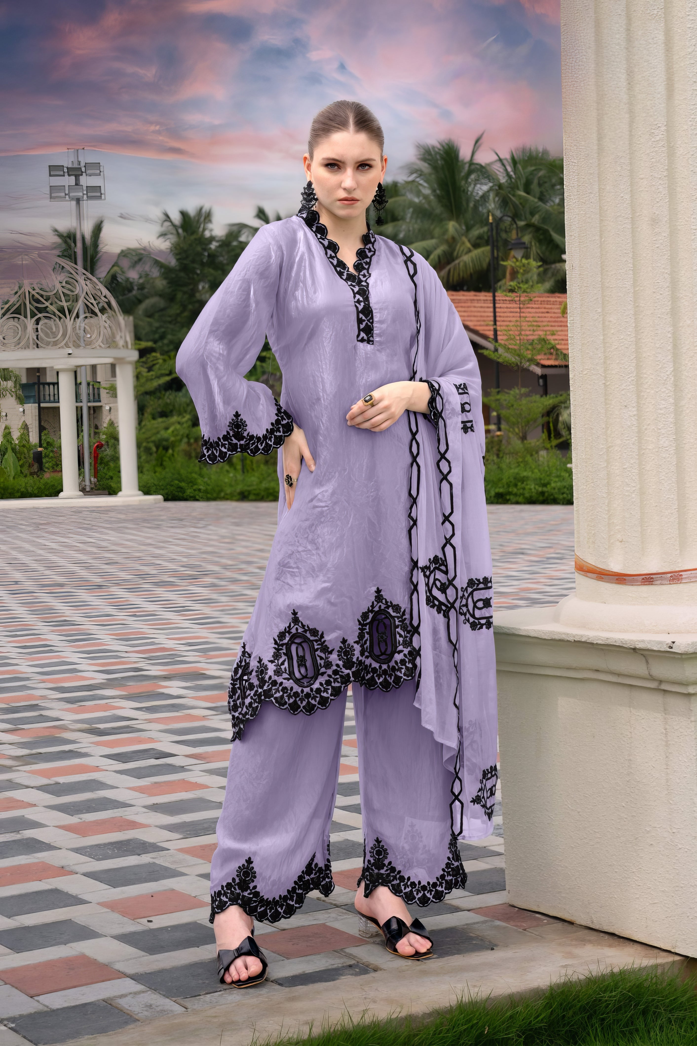 Fandy Silk Pakistani Suit LXPK0103