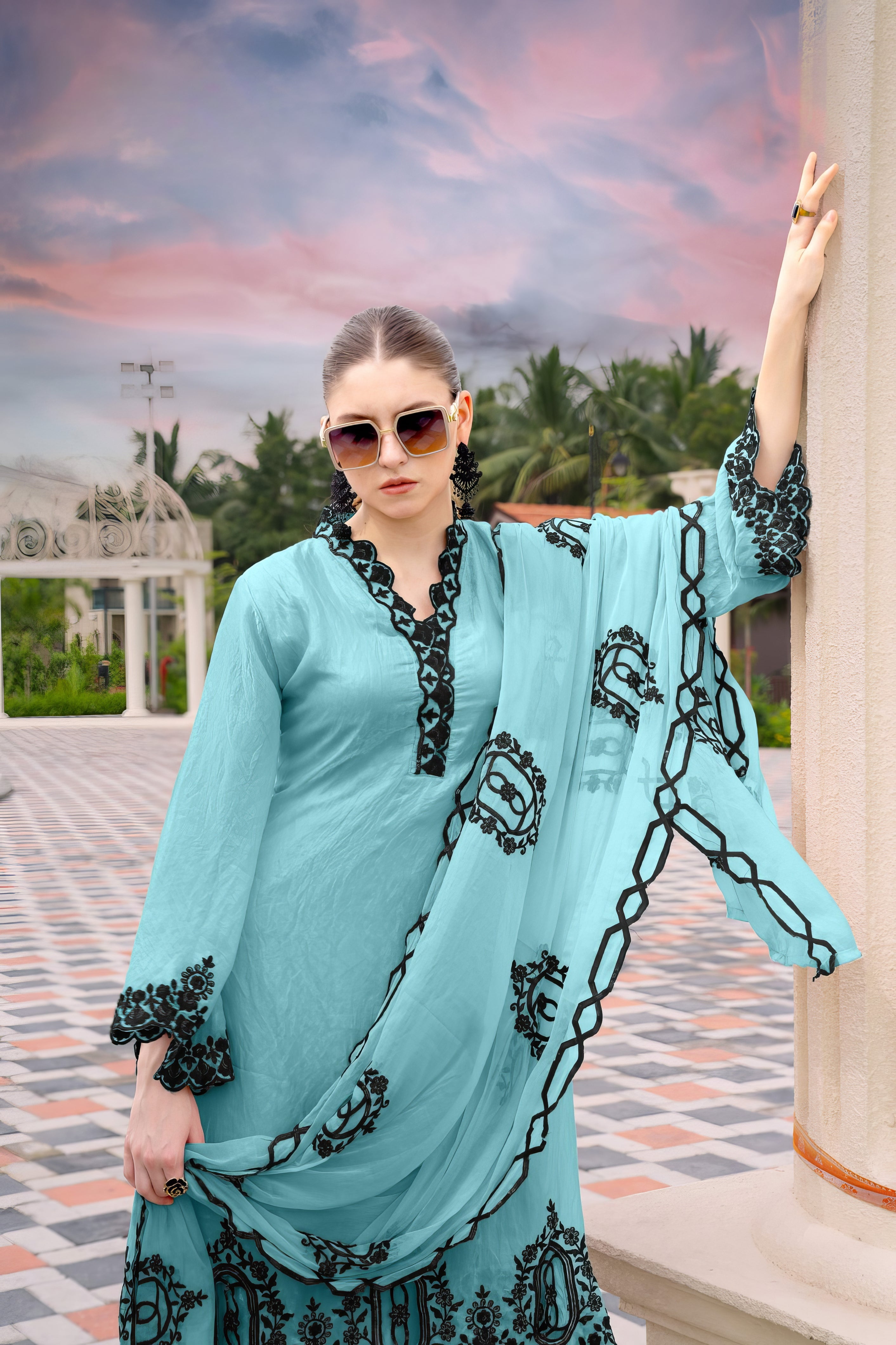 Fandy Silk Pakistani Suit LXPK0103