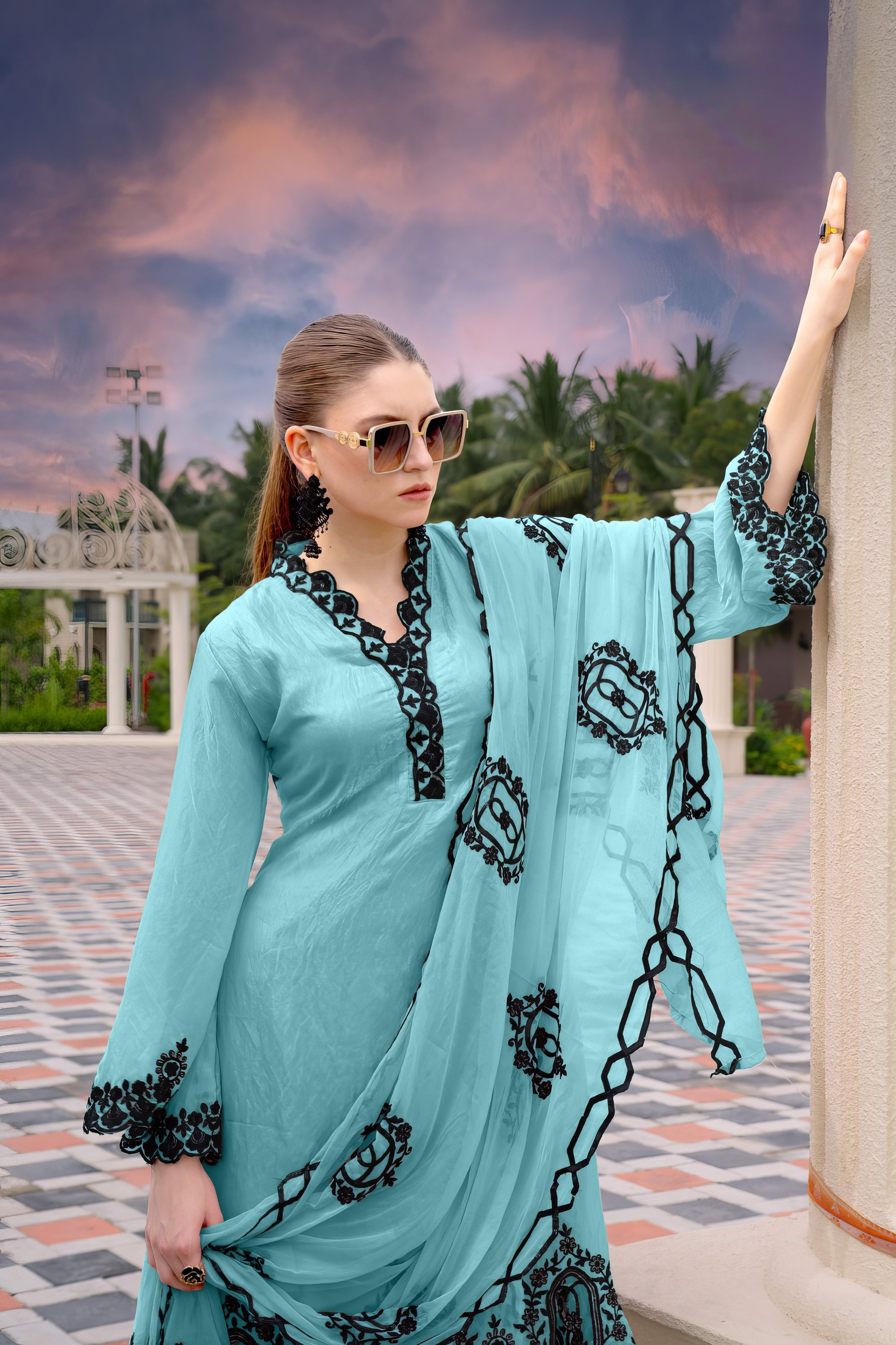 Fandy Silk Pakistani Suit LXPK0103