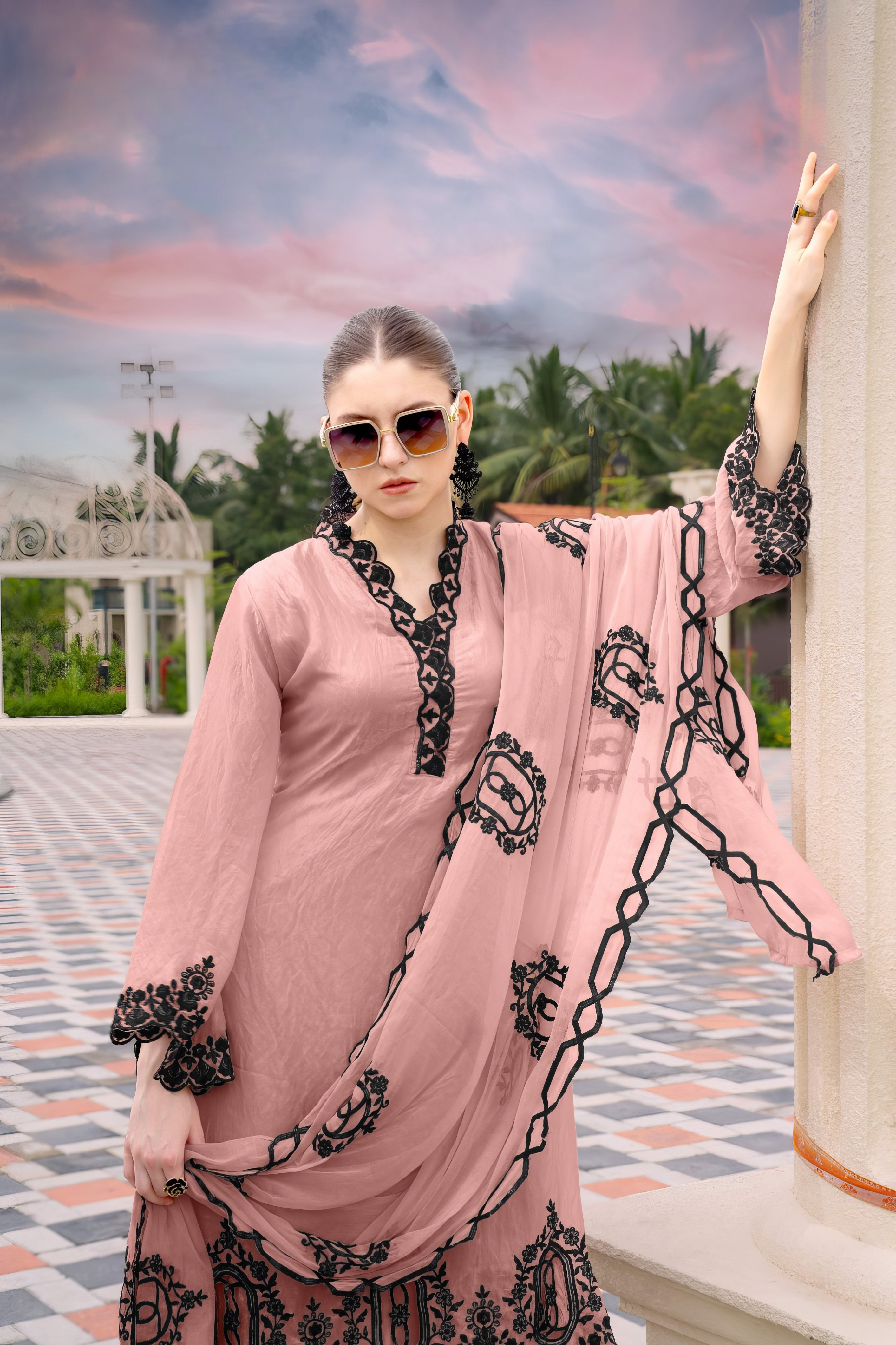 Fandy Silk Pakistani Suit LXPK0103