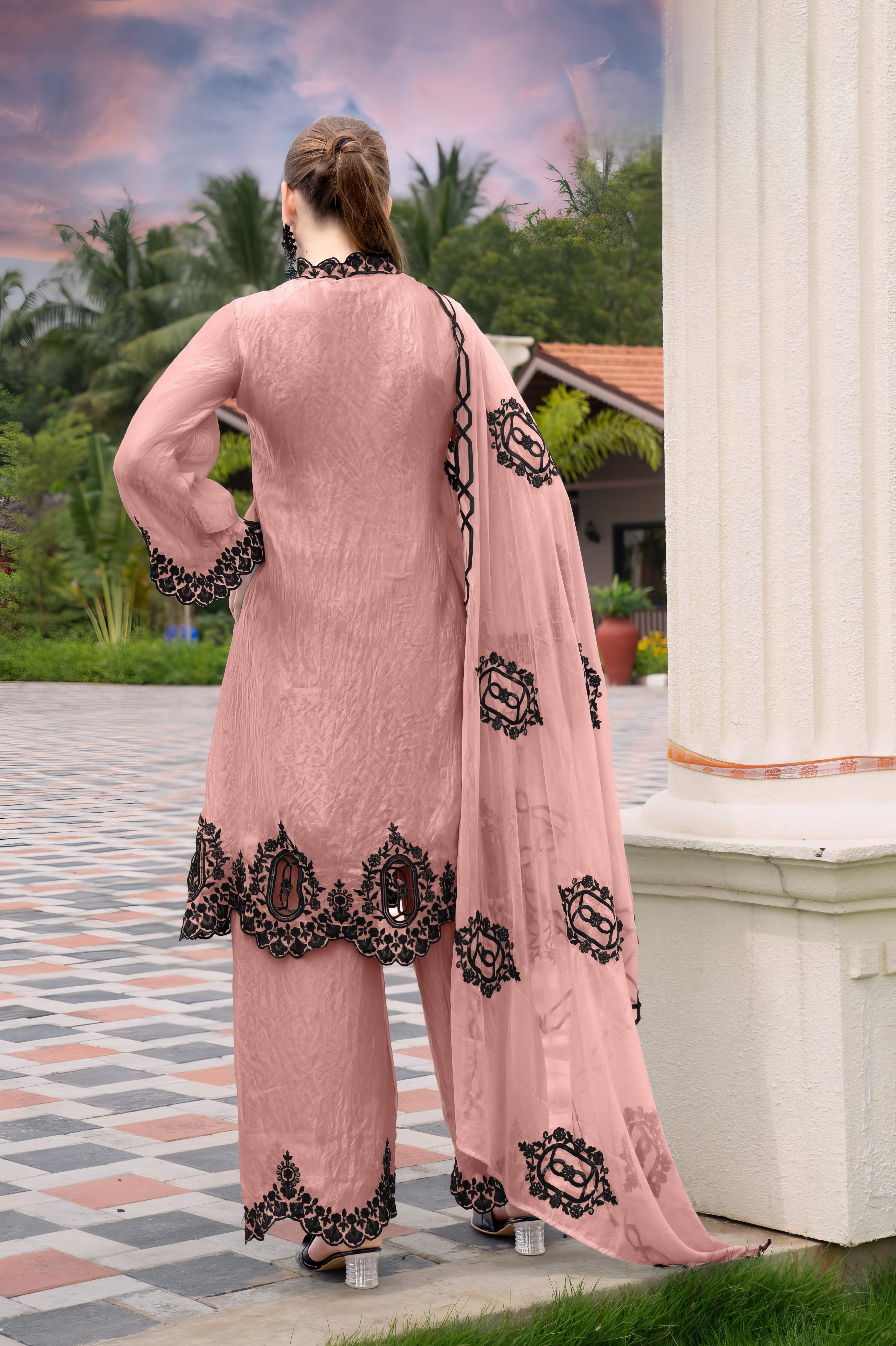 Fandy Silk Pakistani Suit LXPK0103