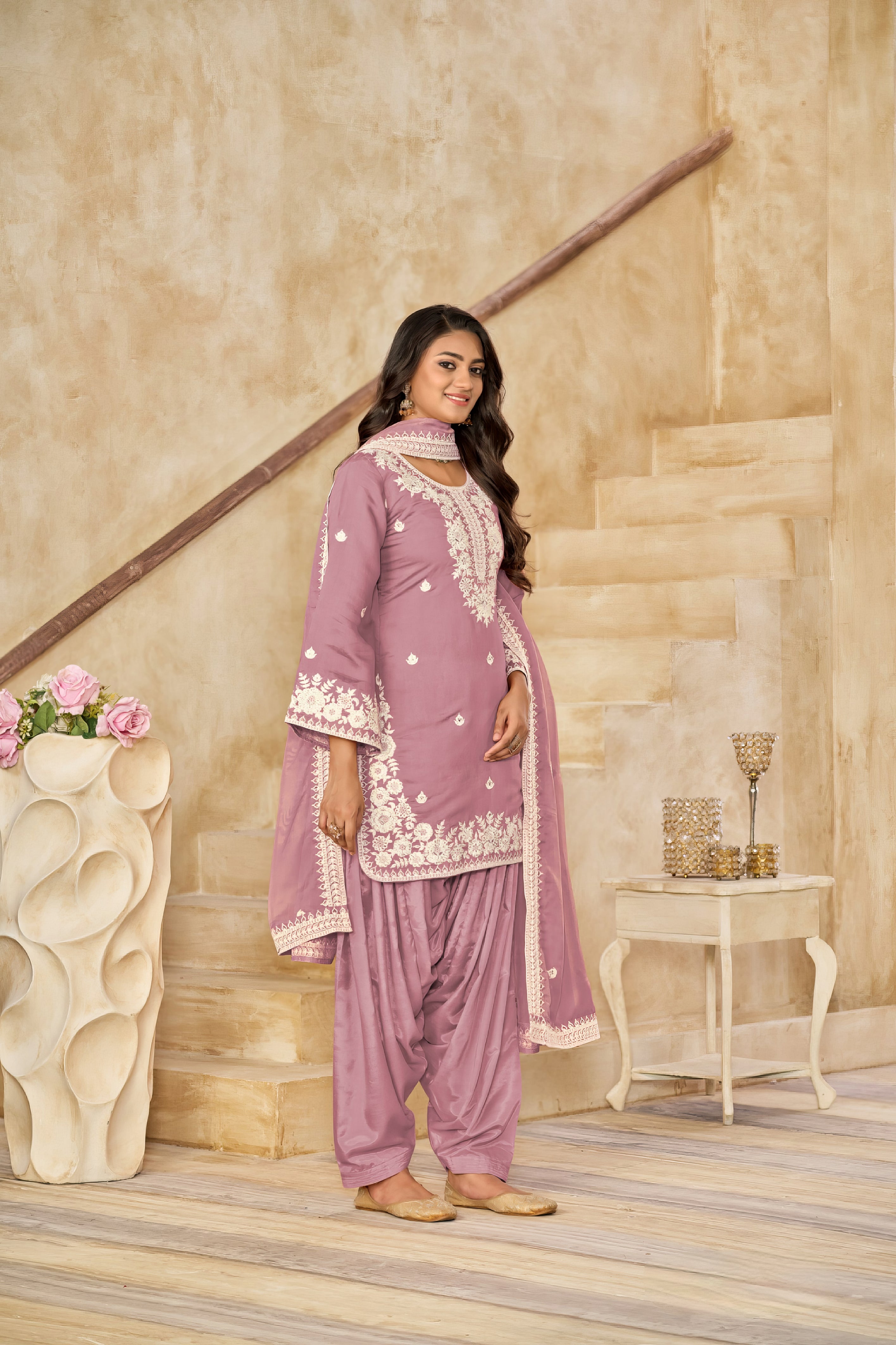 Roman Silk Luxury Suit LXST0077
