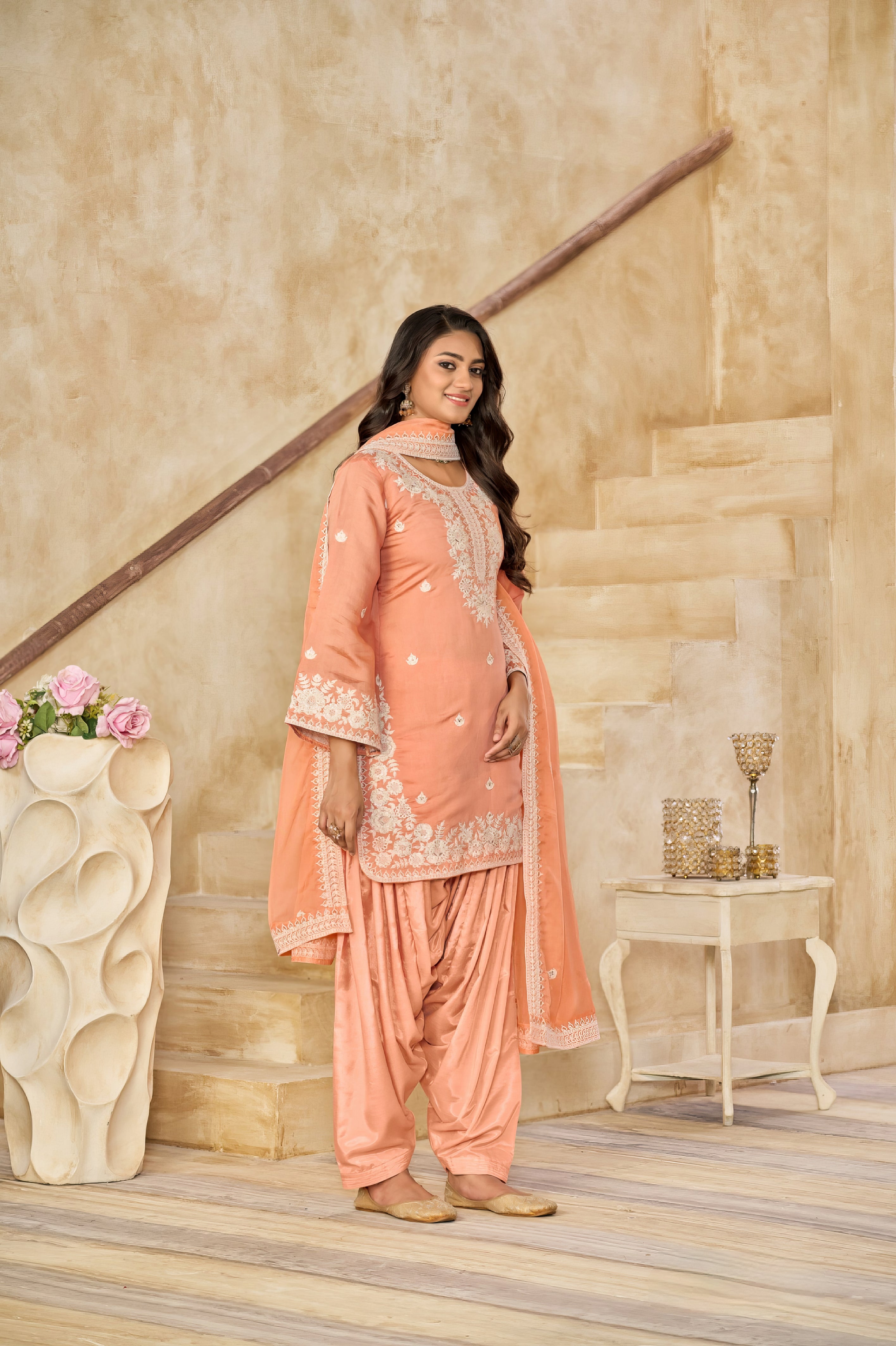 Roman Silk Luxury Suit LXST0077