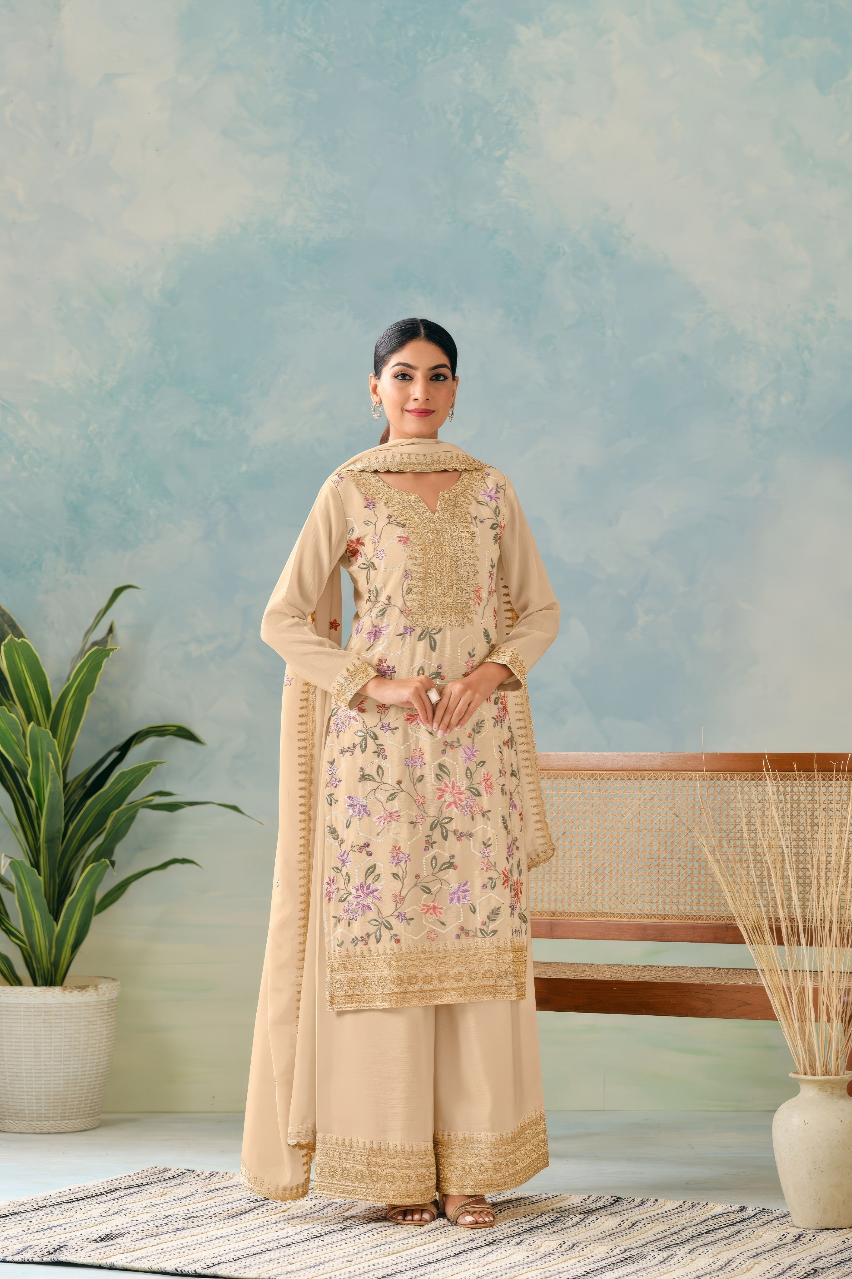 Zaafira Premium Sharara Suit LXSR0036