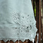 Cutwork Kurti Set with Hex Embroidered Palazzo Pants and Cutwork Dupatta