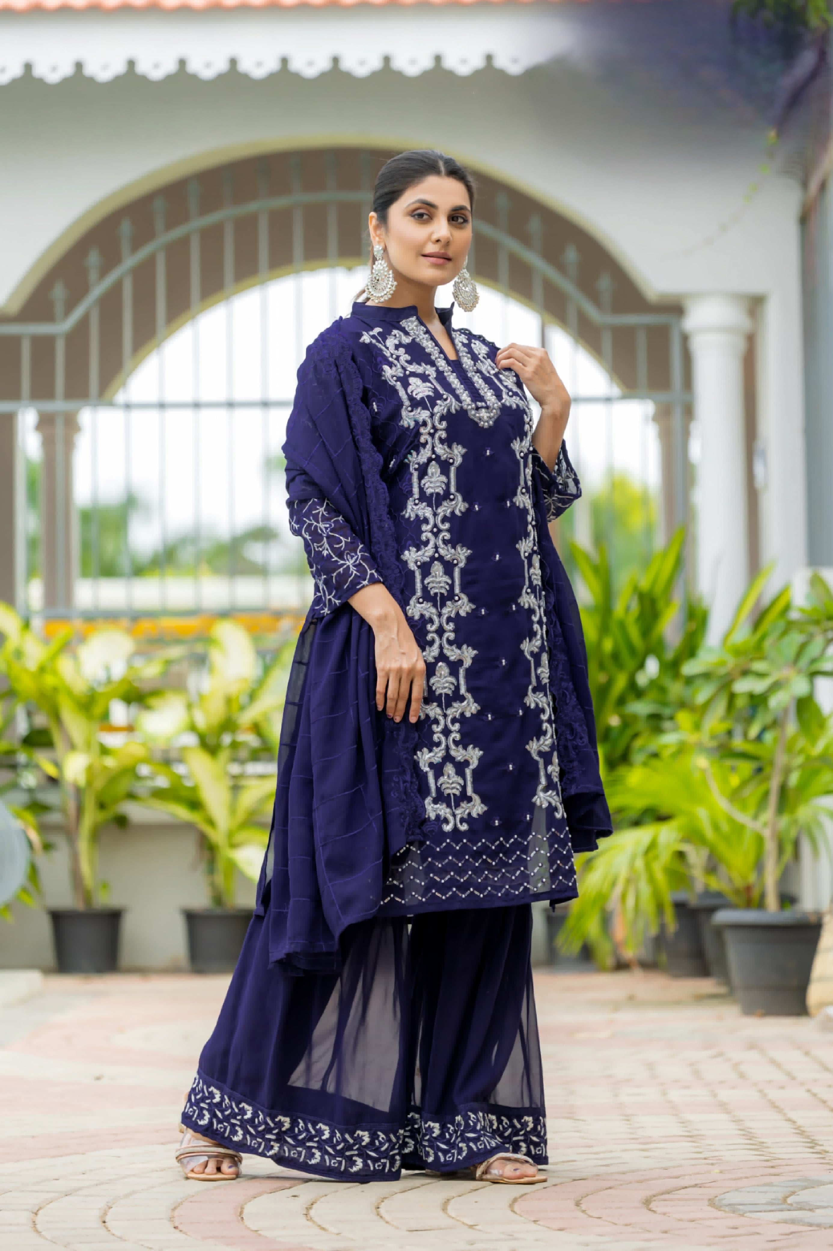 Pakistani Suit with pure Fox fabric LXPK0039