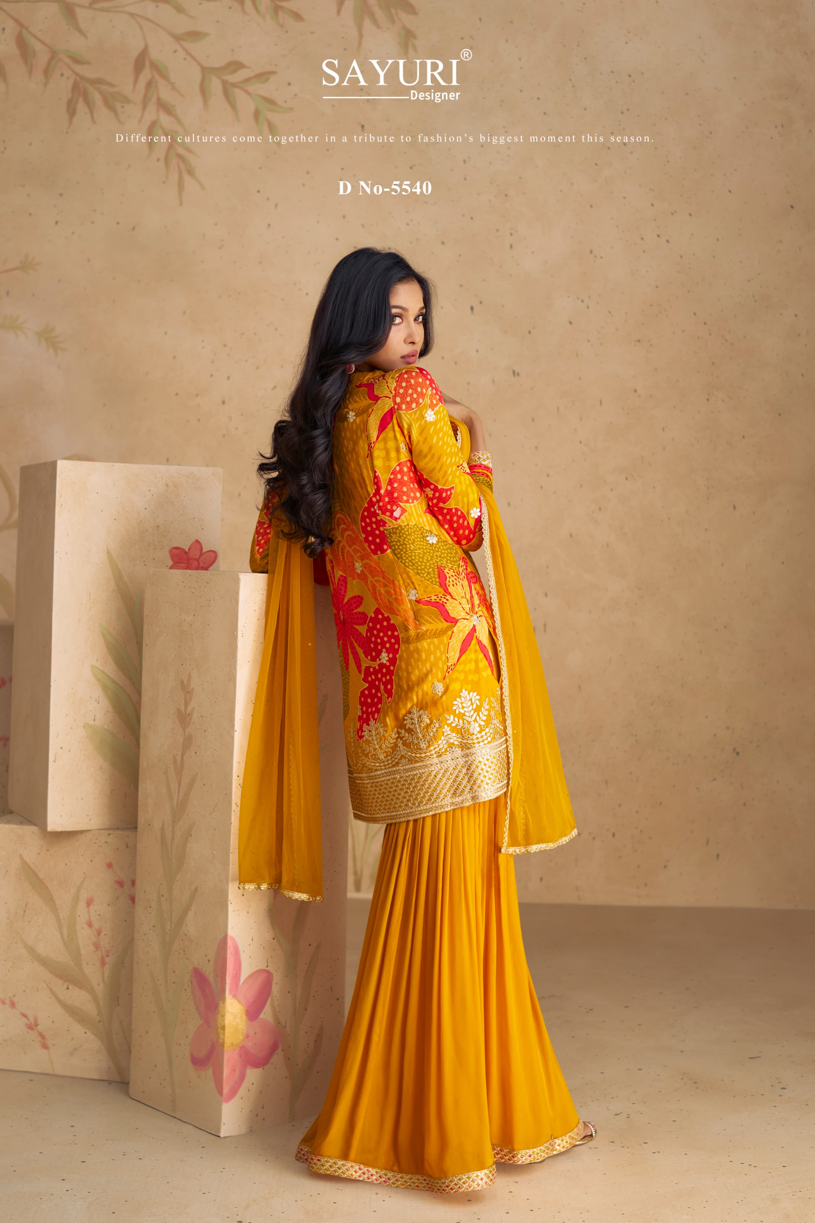 Premium Chinon Silky Sharara EASR0004
