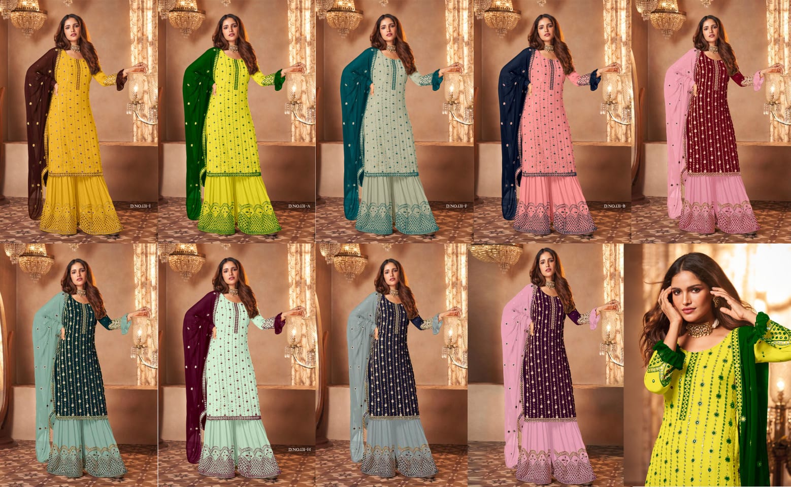 Georgette Glamour SHARARA EASR0014
