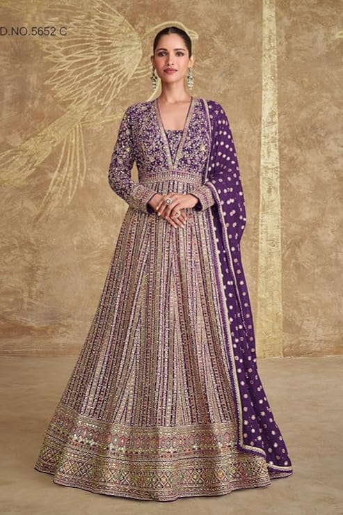 Zariah Spark Emboidered Gown EAGW0031