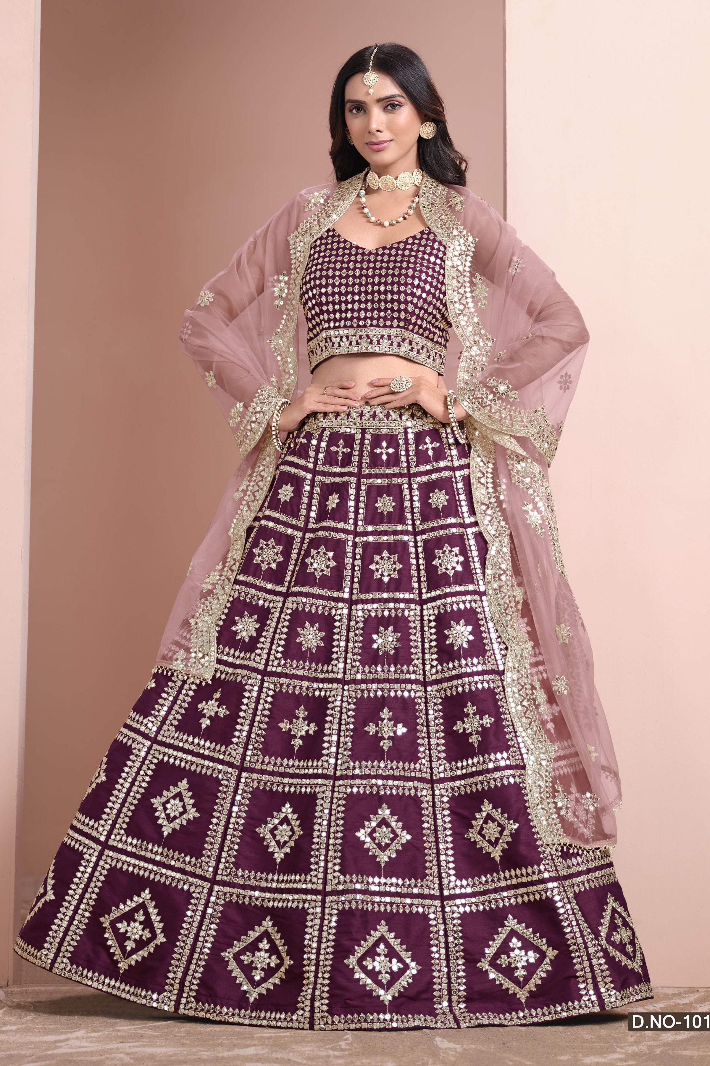 Sequin Serenade Lehanga Choli LXLG0001