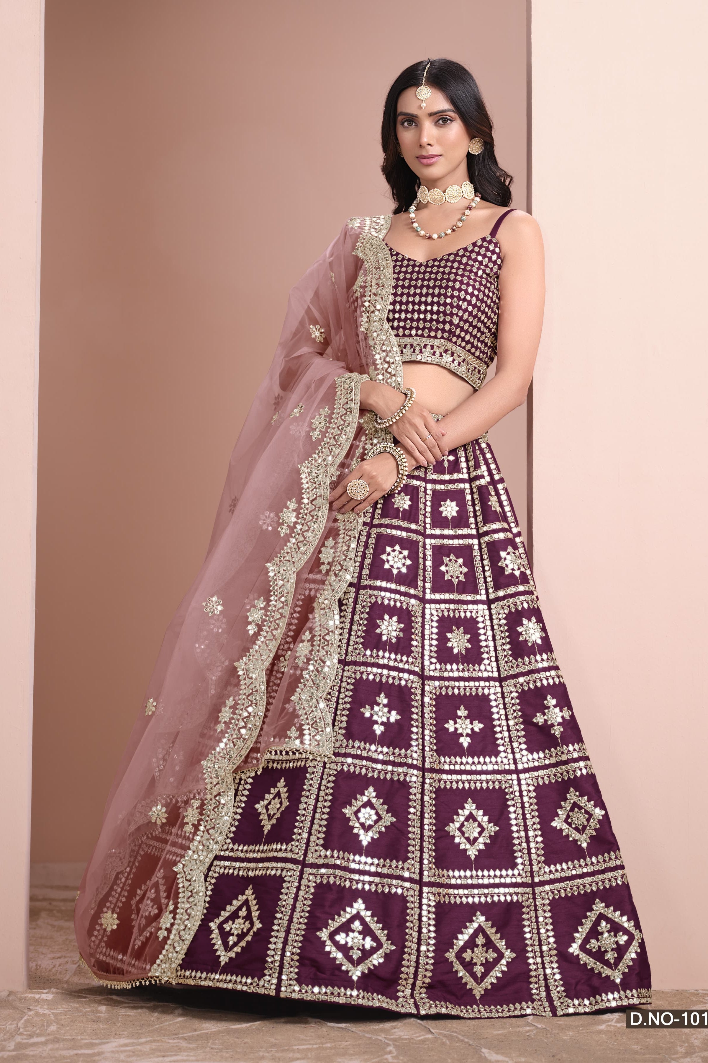 Sequin Serenade Lehanga Choli LXLG0001