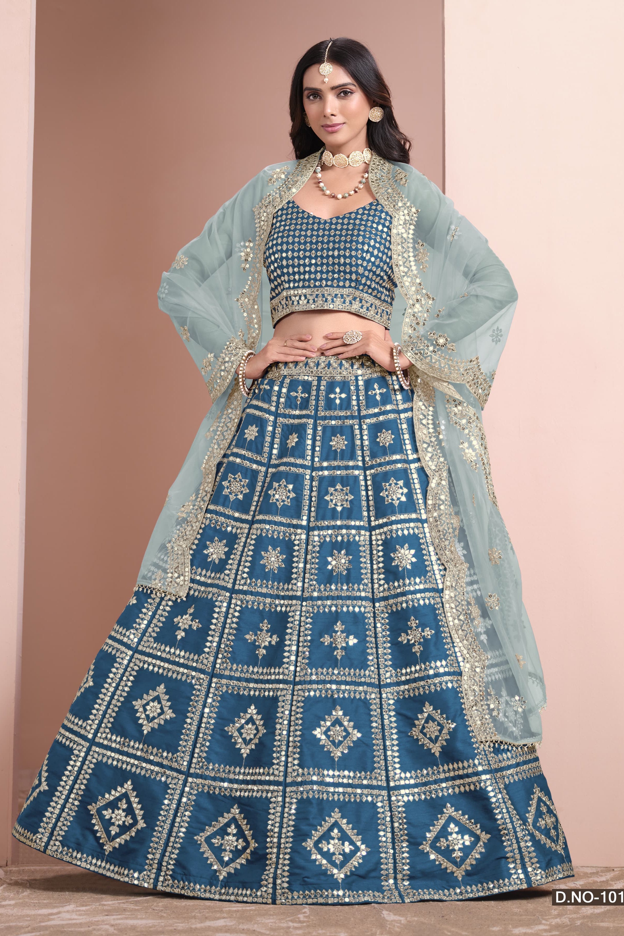 Sequin Serenade Lehanga Choli LXLG0001