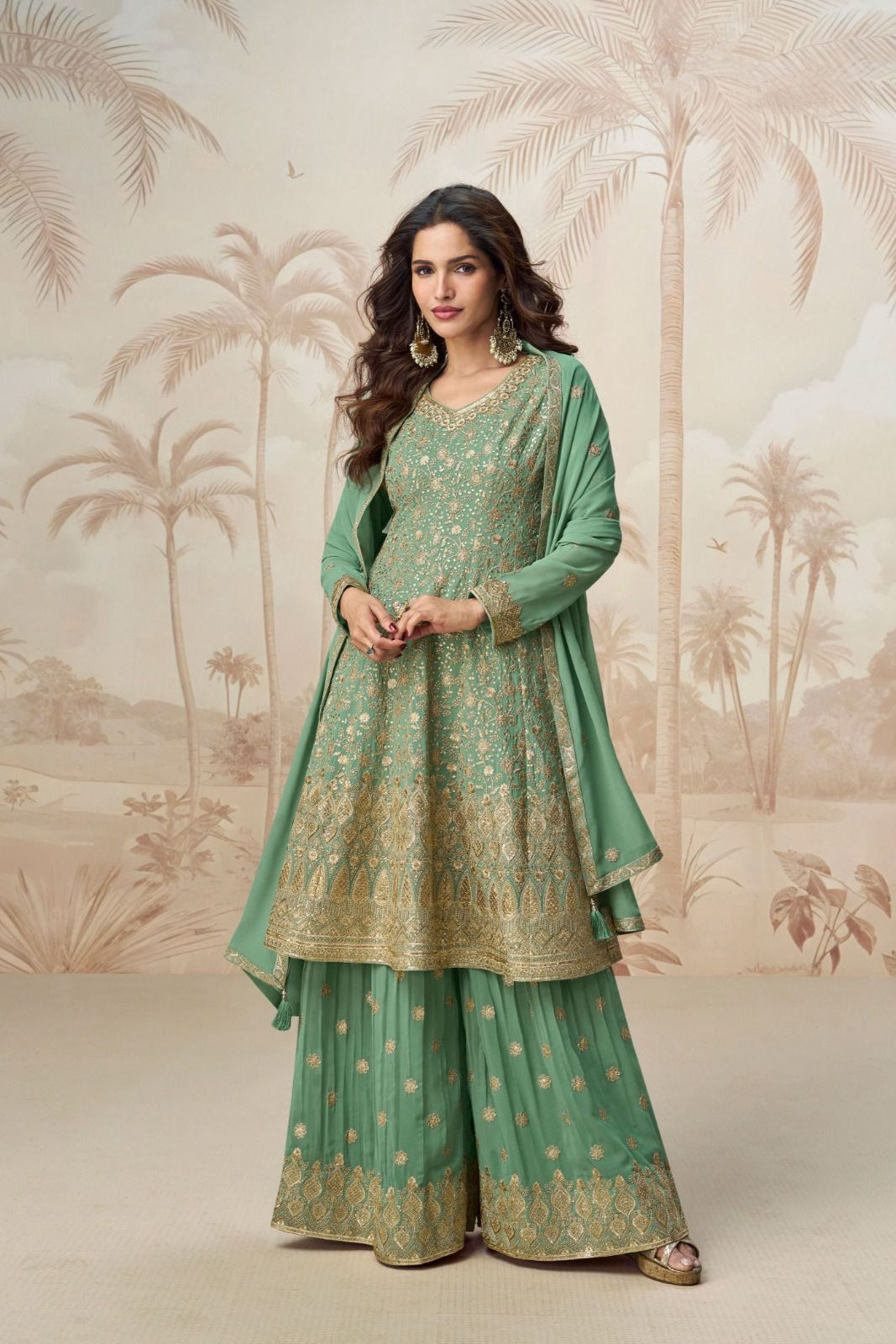 Real Georgatte Sharara suit LXSR0044