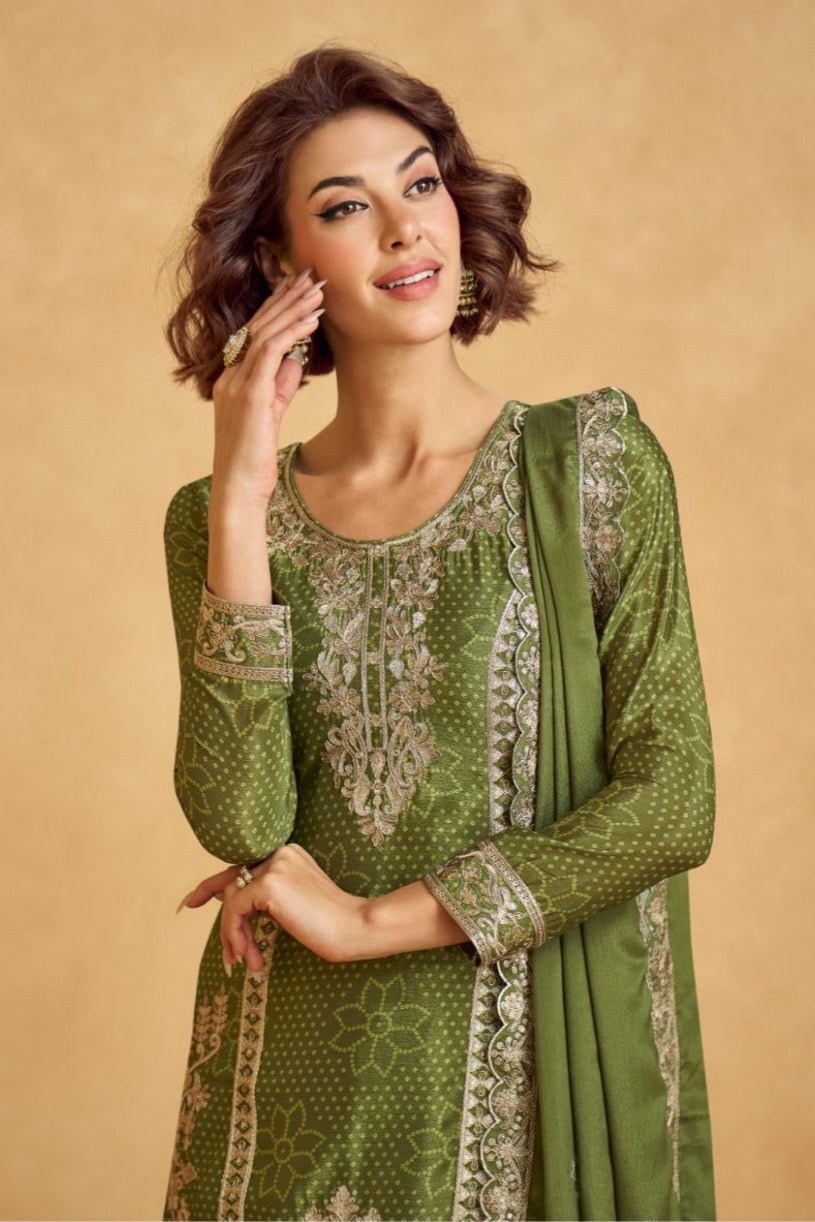 Zarveen Embroidered Sharara LXSR0028