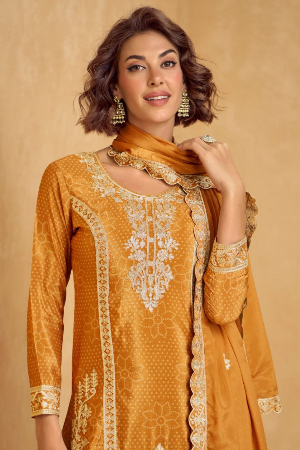 Zarveen Embroidered Sharara LXSR0028