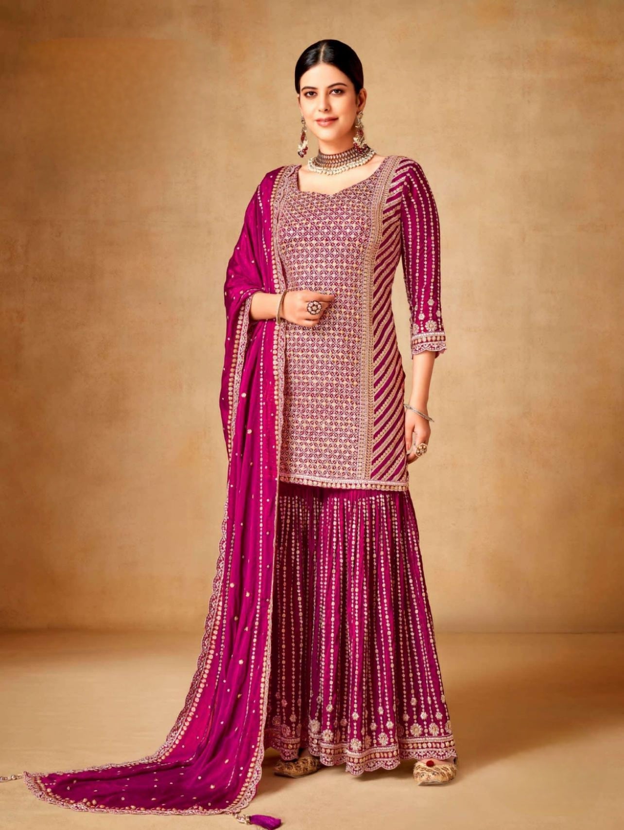 Saheliyaan Sharara suit LXSR0033