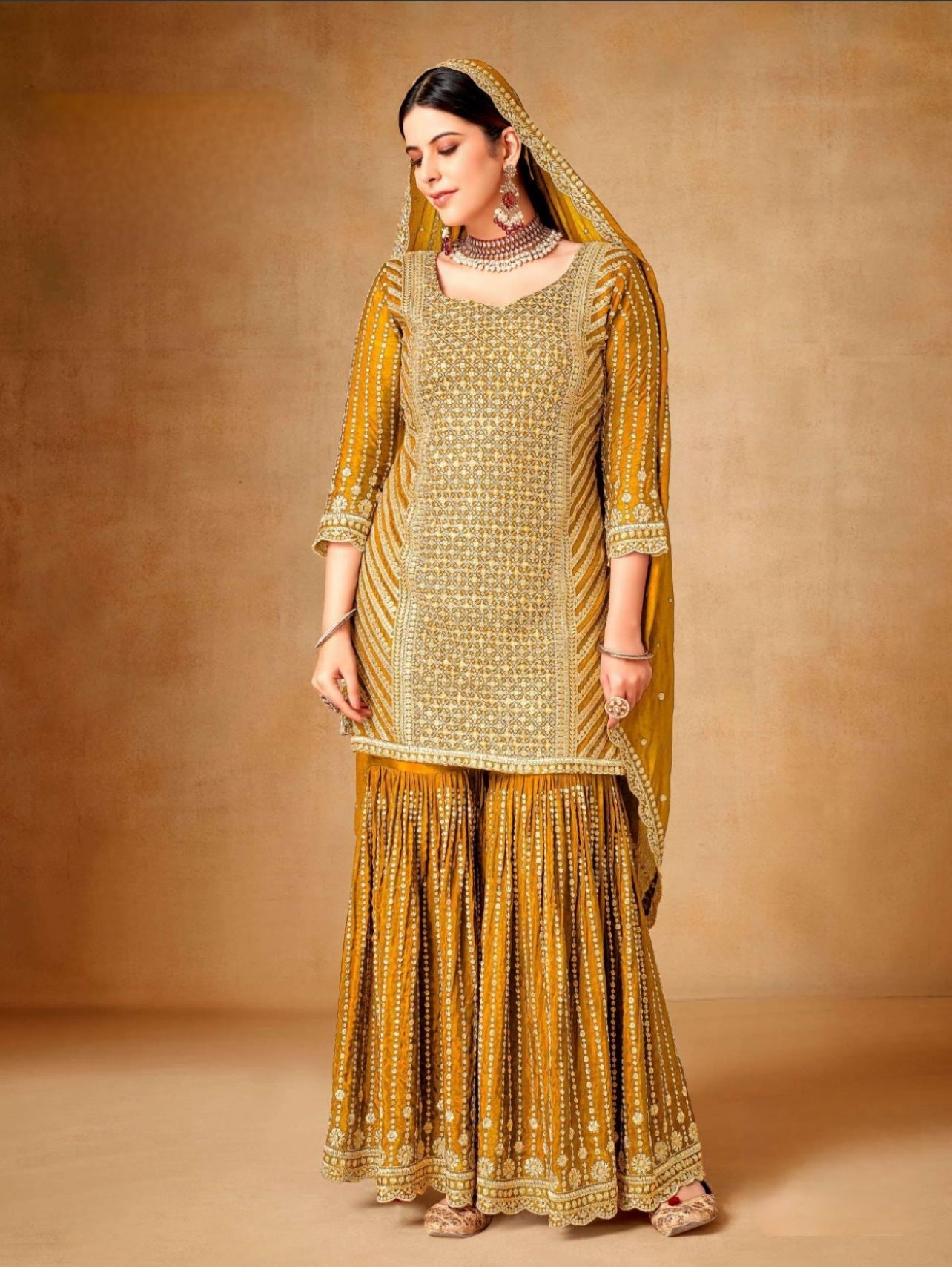 Saheliyaan Sharara suit LXSR0033