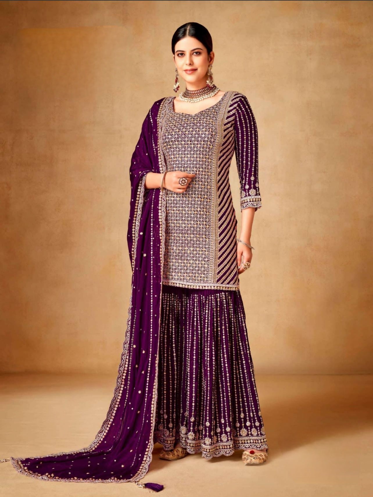Saheliyaan Sharara suit LXSR0033