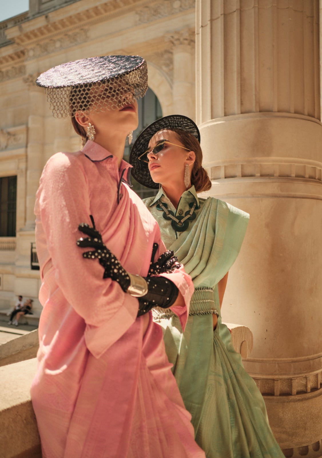 Pure Satin Handloom Weaving Saree EASE0005