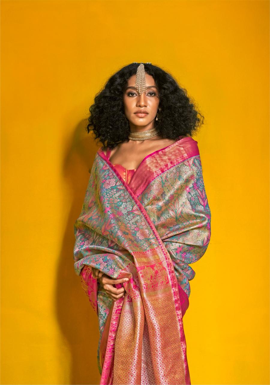 Pure Handloom Weaving Saree LXSE0006