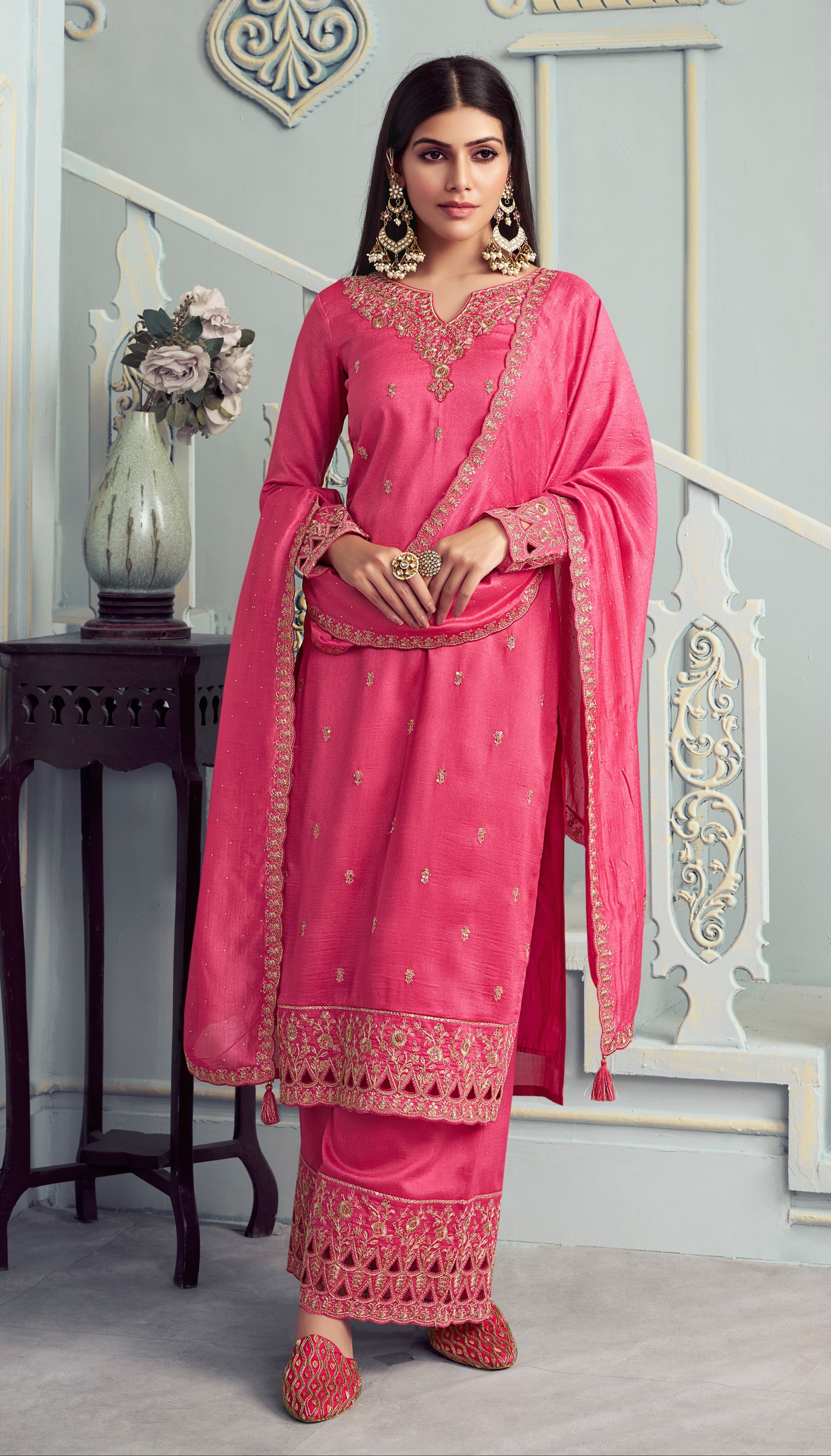 Premium Embroidered Suit LXST0010