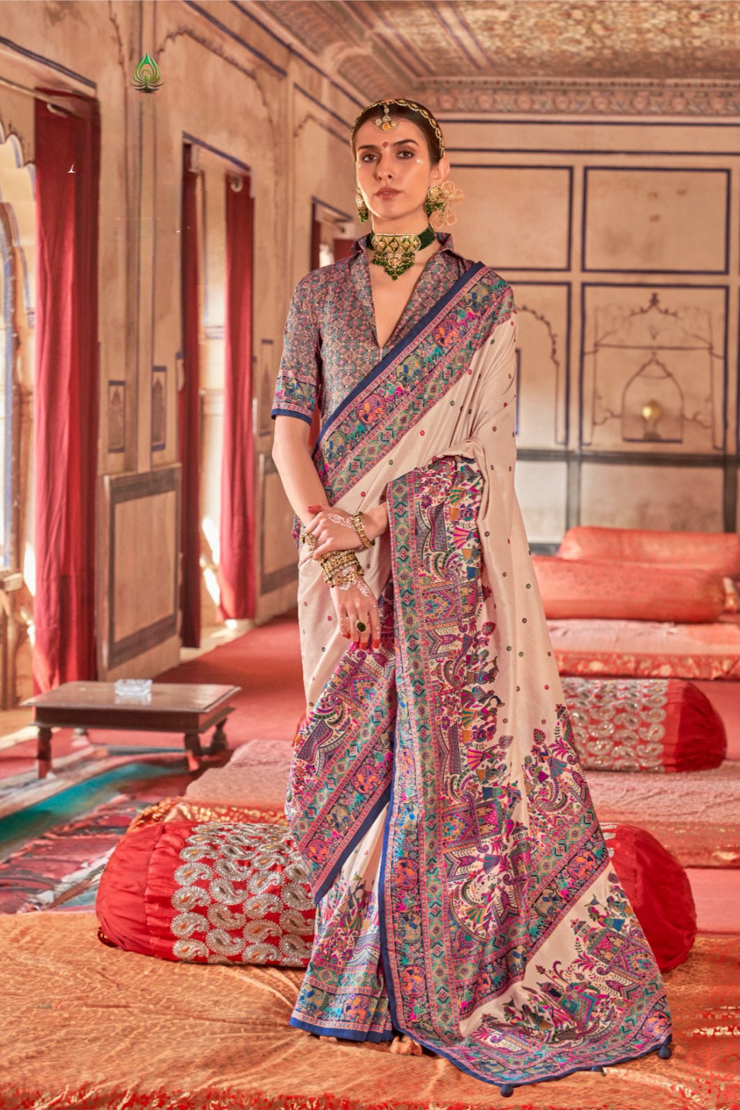 Riwaayat Handloom Silk Saree EASE0012