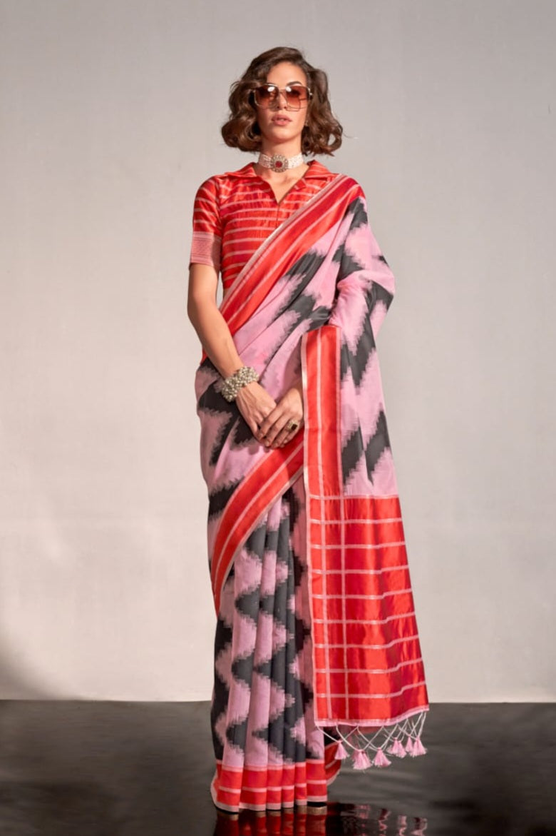 Ritika Spun Handloom Silk Saree EASE0025