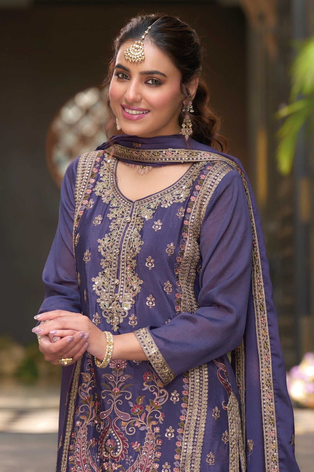 Tehzeeb Embroidred Luxury Suit LXST0053